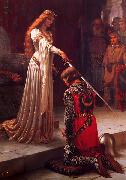 Edmund Blair Leighton Accolade oil on canvas